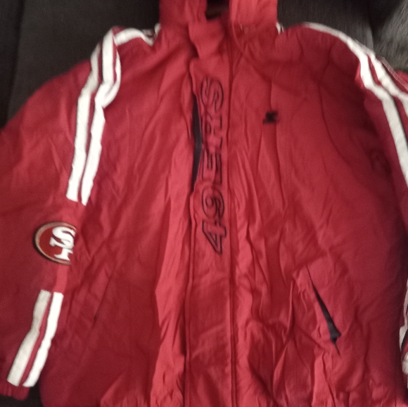 Vintage San Francisco 49ers Starter Proline Jacket Size XL - Picture 8 of 11